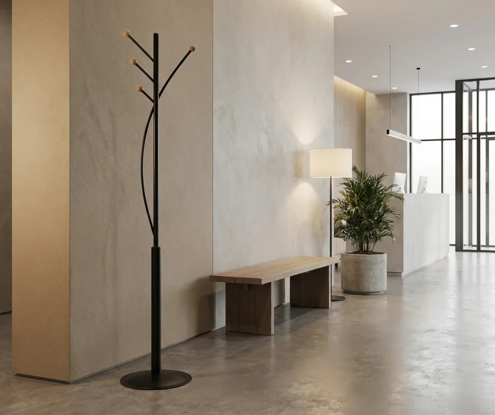 Appendiabiti in metallo: soluzioni resistenti per casa, ufficio e negozi